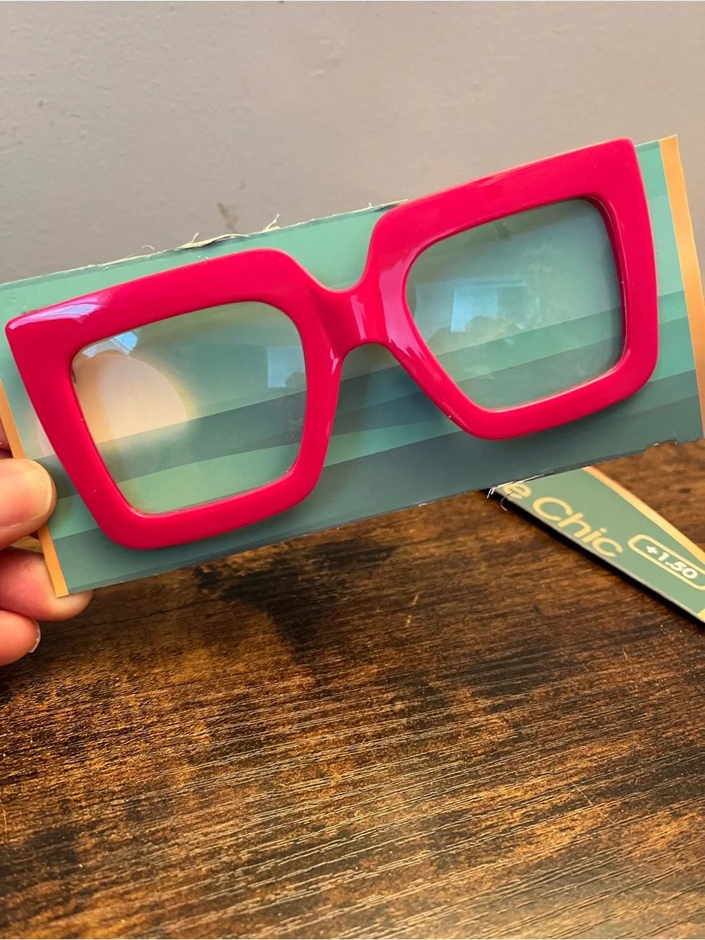 Sexy Square Barbie Pink Readers +1.50 Quirky Nerdy Daria New